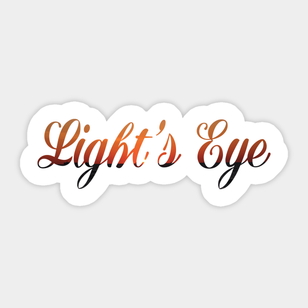 Light's Eye Sticker by Got1 Inc.